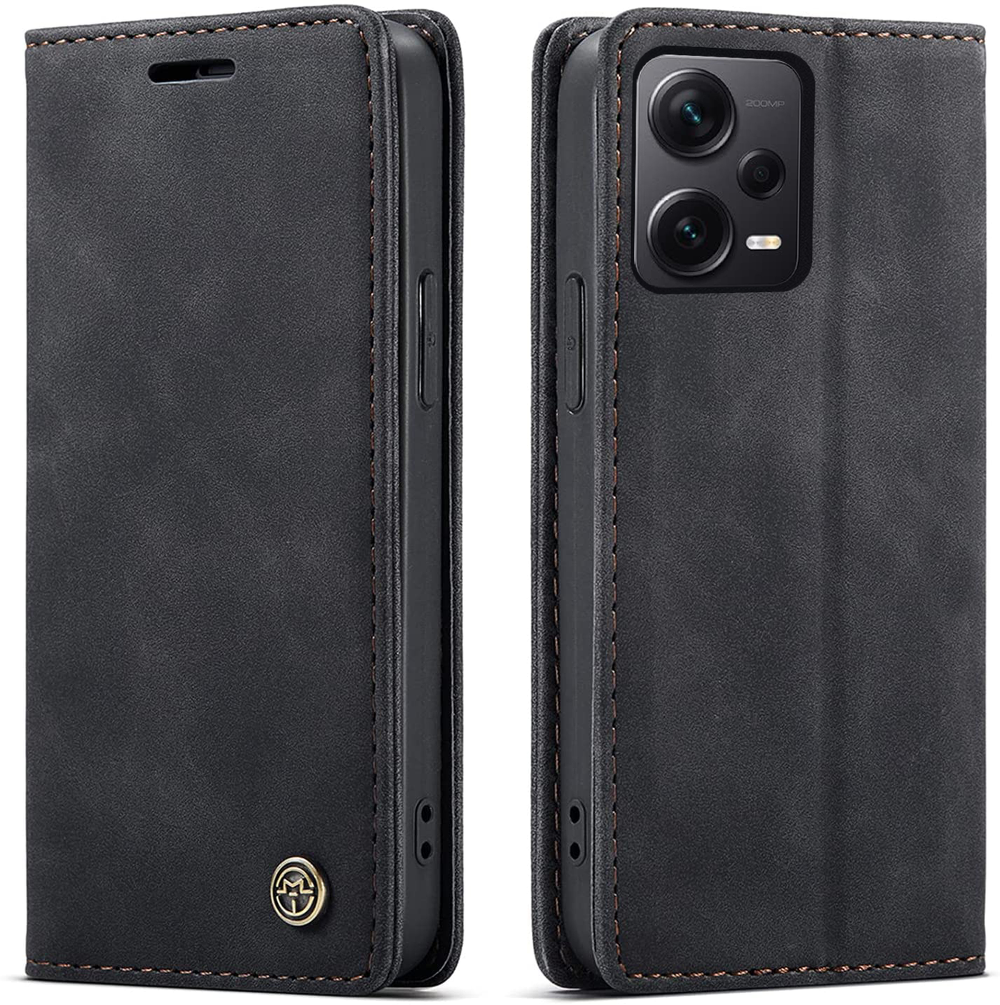 Xiaomi Redmi Note 12 Pro Plus 5G Premium Retro PU Leather Wallet flip Cover Case By Excelsior