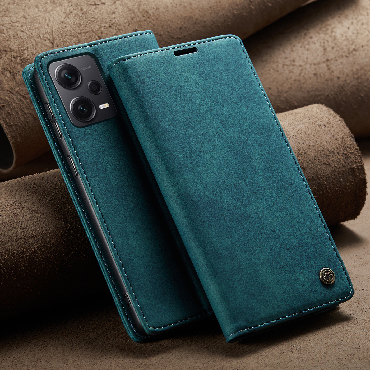 Xiaomi Redmi Note 12 Pro Plus 5G Premium Retro PU Leather Wallet flip Cover Case By Excelsior