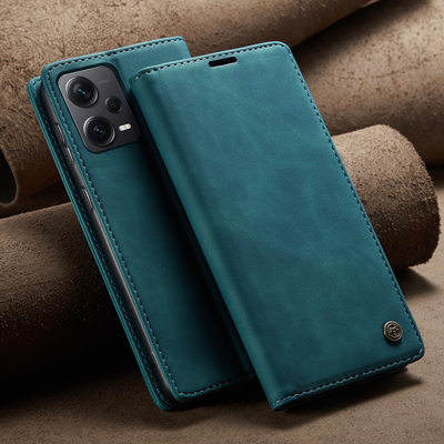 Xiaomi Redmi Note 12 Pro Plus 5G Premium Retro PU Leather Wallet flip Cover Case By Excelsior