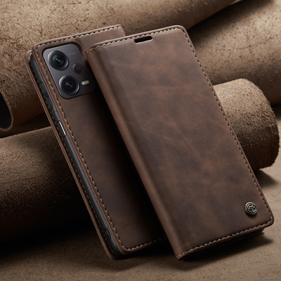 Xiaomi Redmi Note 12 Pro Plus 5G Premium Retro PU Leather Wallet flip Cover Case By Excelsior