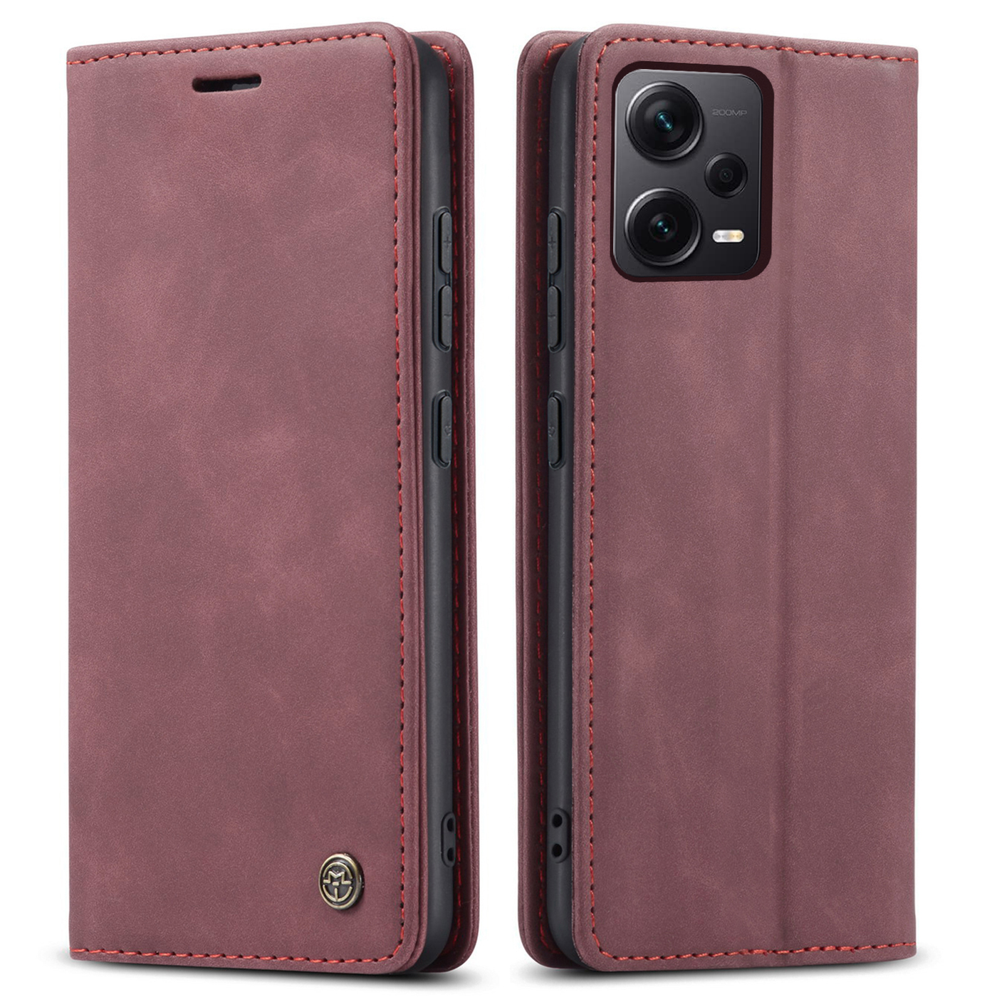 Xiaomi Redmi Note 12 Pro Plus 5G Premium Retro PU Leather Wallet flip Cover Case By Excelsior