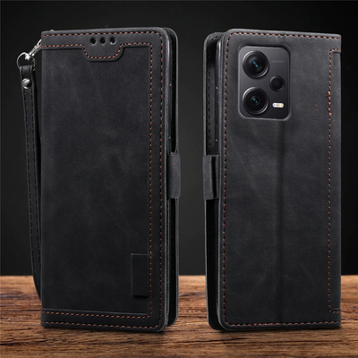 Xiaomi Redmi Note 12 Pro Plus 5G Premium PU Leather Wallet flip Cover Case By Excelsior