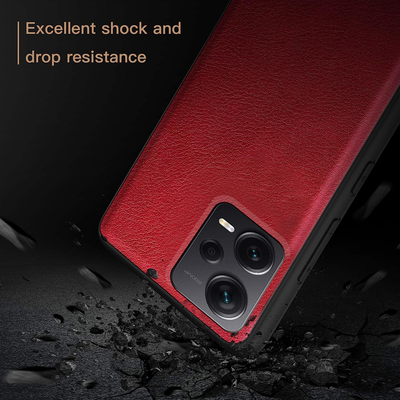 Excelsior Premium PU Leather Back Cover case For Xiaomi Redmi Note 12 Pro Plus 5g