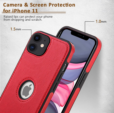 Excelsior Premium PU Leather Back Cover case For Apple iPhone 11