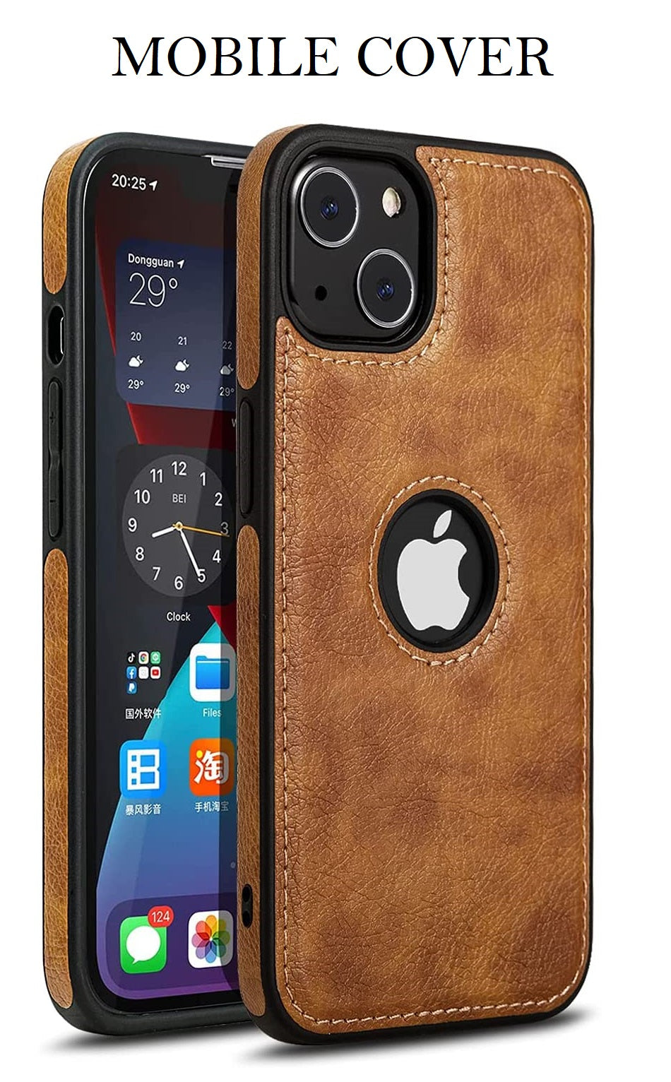 Excelsior Premium PU Leather Back Cover case For Apple iPhone 13