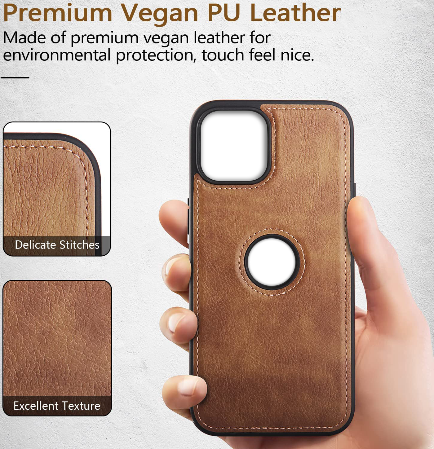 Excelsior Premium PU Leather Back Cover case For Apple iPhone 13 Pro Max