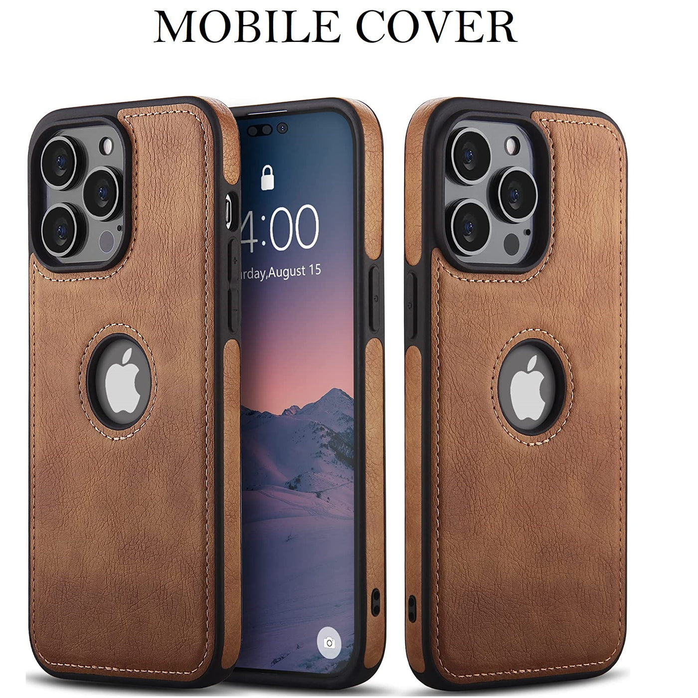 Excelsior Premium PU Leather Back Cover case For Apple iPhone 14 Pro