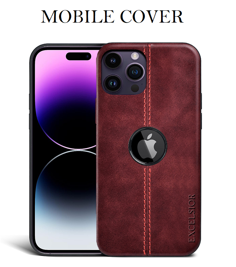 Excelsior Premium Retro PU Leather Back Cover case For Apple iPhone 14 Pro Max