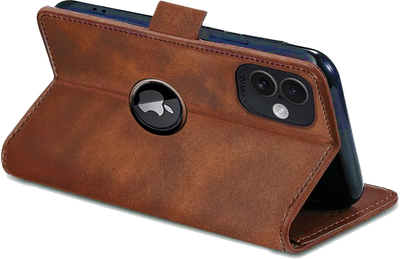 Apple iPhone 16 Premium PU Leather Wallet flip Cover Case By Excelsior