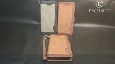 Samsung Galaxy S25 FE Premium PU Leather Wallet flip Cover Case By Excelsior