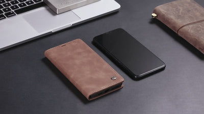 Excelsior Premium Leather Wallet flip Cover Case For Apple iPhone 11