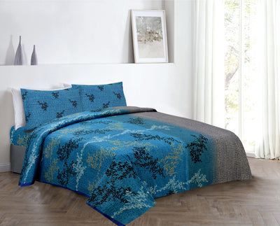 Bedsheet with pillow covers