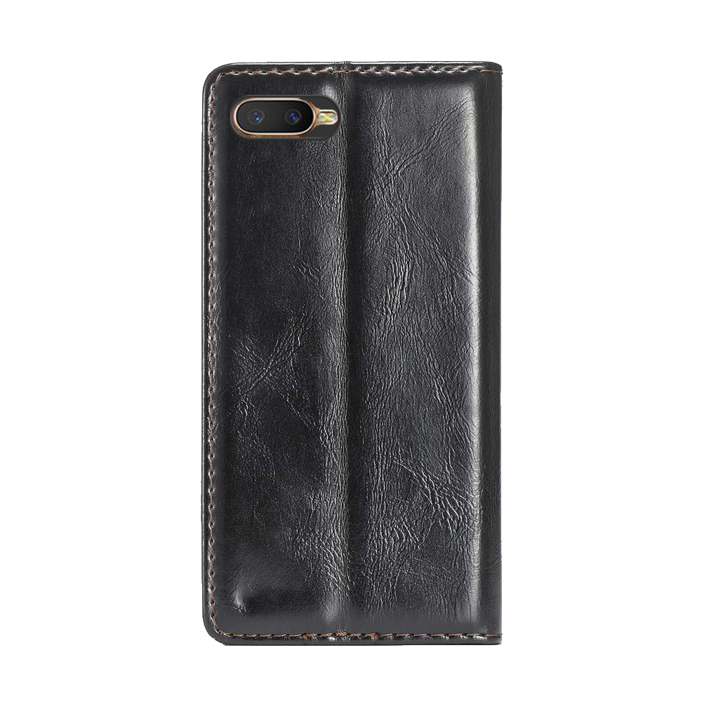 Excelsior Premium PU Leather Wallet flip Cover Case For Oppo K1