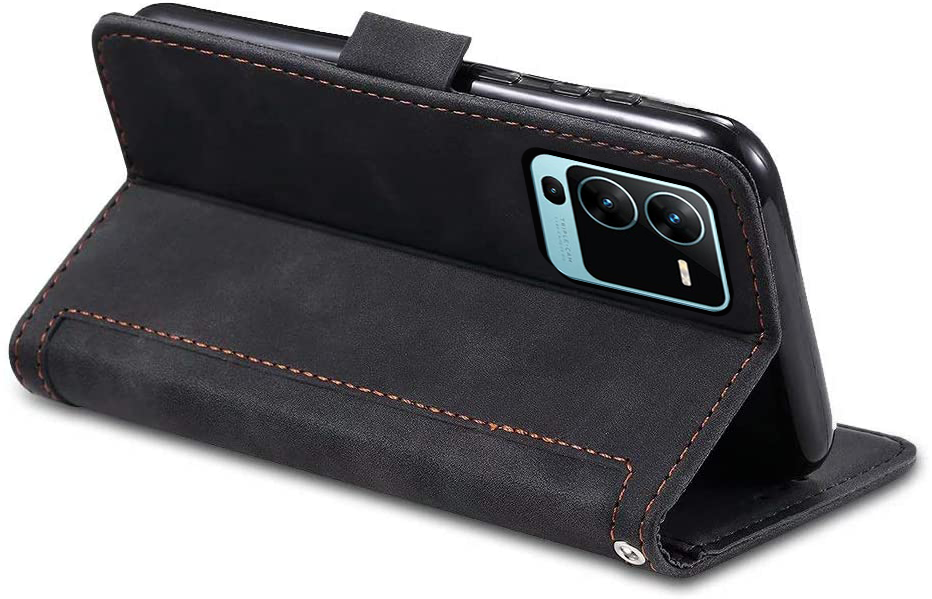 Excelsior Premium PU Leather Wallet flip Cover Case For Vivo V25 Pro