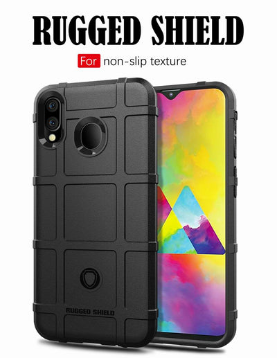 Samsung Galaxy M20 Rugged shield back cover