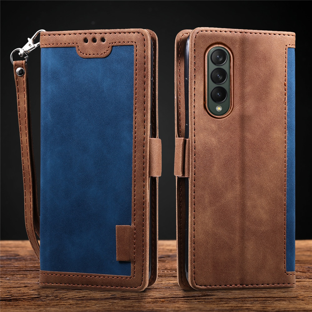 Excelsior Premium PU Leather Wallet flip Cover Case For Samsung Galaxy Z Fold 3