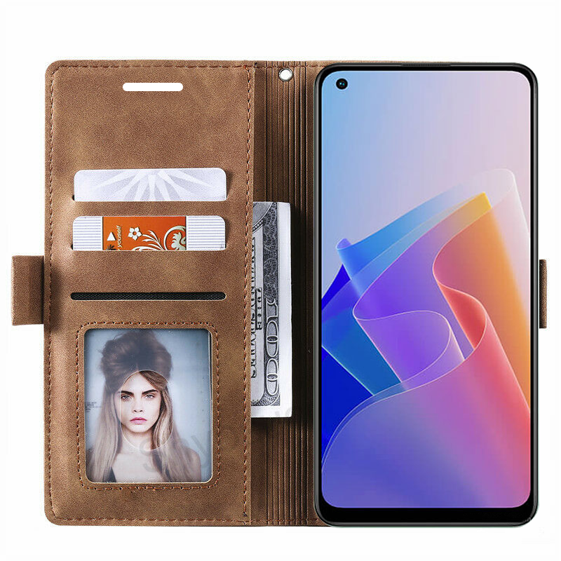 Excelsior Premium PU Leather Wallet flip Cover Case For Oppo F21 Pro 5G | F21s Pro 5g