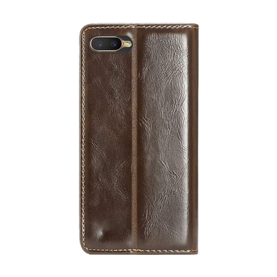 Excelsior Premium PU Leather Wallet flip Cover Case For Oppo K1