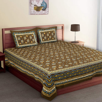 Brown Bedsheet for double bed