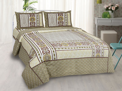 Bedsheet with pillow covers