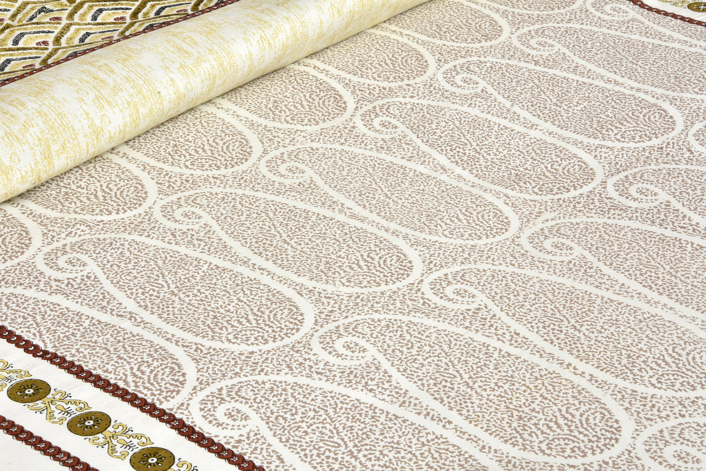 Braise Premium | Full Size 95 x 108 in | 100% Pure Cotton | Double Bedsheet with 2 Pillow Covers (Block Buti Design)