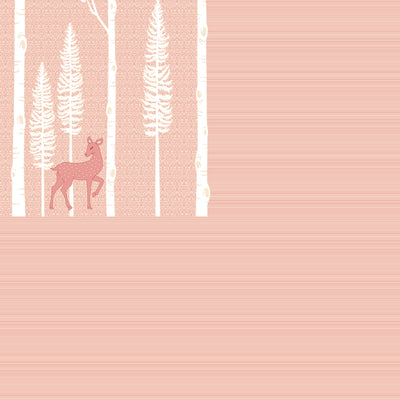 wandering deer design bedsheet
