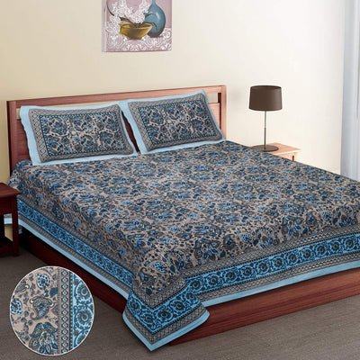 Bedsheet with pillow covers