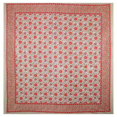 Wanderlust Premium | Super King Size 108 x 108 in | 100% Pure Cotton | Bedsheet for Double Bed with 2 Pillow Covers - EMP03