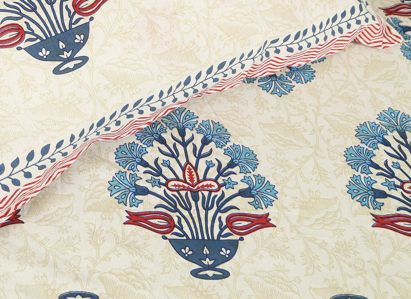 Bedsheet with pillow covers