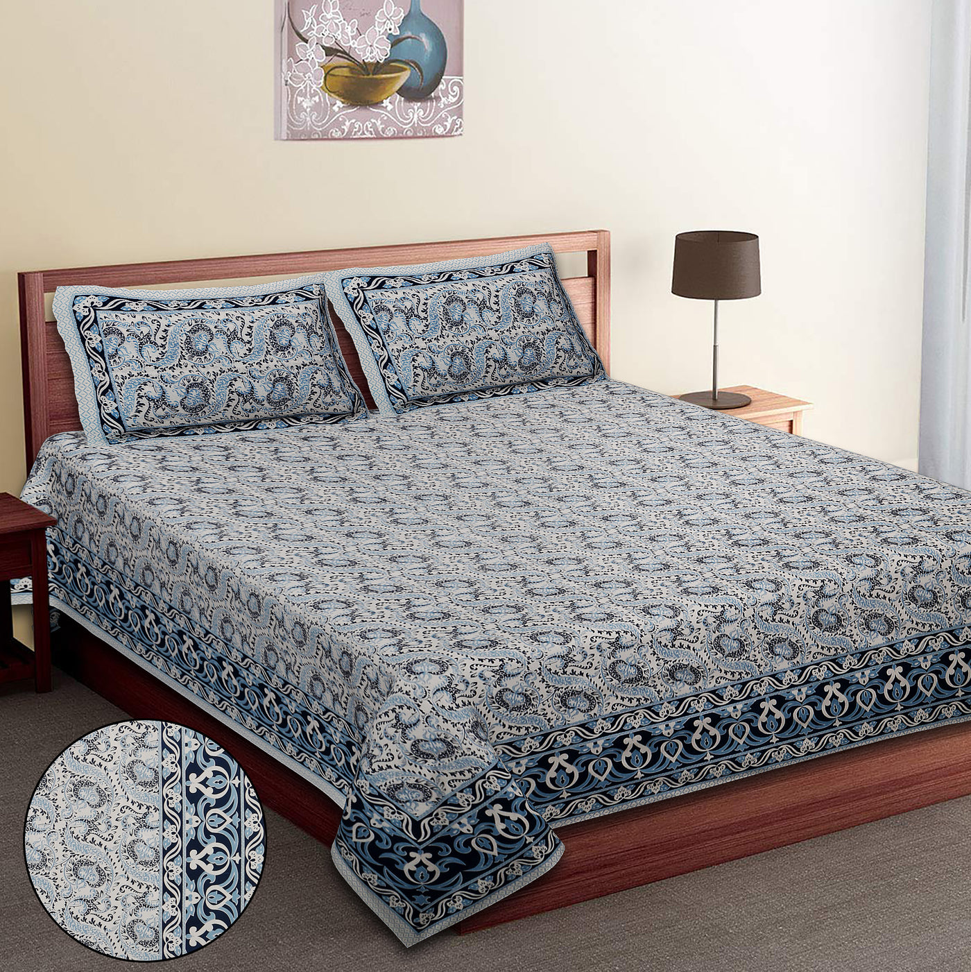 bedsheet double bed king size