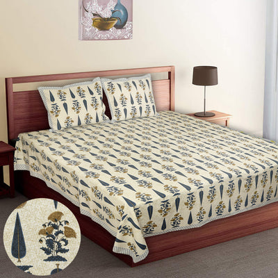 bedsheet king size bed cotton