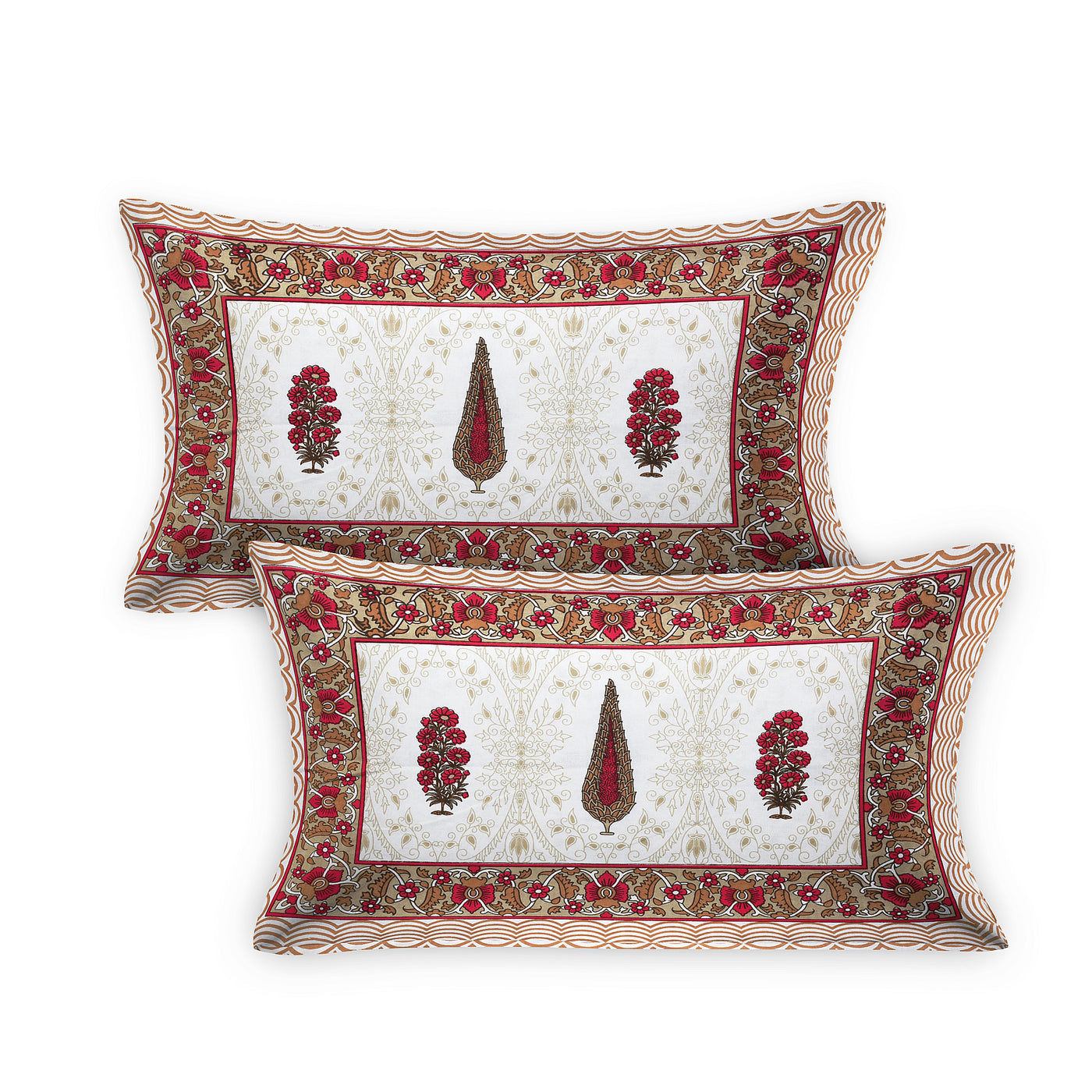 bedsheet with pillow covers