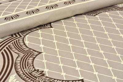 Wanderlust Premium | King Size 100 x 108 in | 100% Pure Cotton | Bedsheet For Double Bed with 2 Pillow Covers