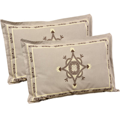 Wanderlust Premium | King Size 100 x 108 in | 100% Pure Cotton | Bedsheet For Double Bed with 2 Pillow Covers
