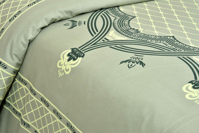 Wanderlust Premium | King Size 100 x 108 in | 100% Pure Cotton | Bedsheet For Double Bed with 2 Pillow Covers