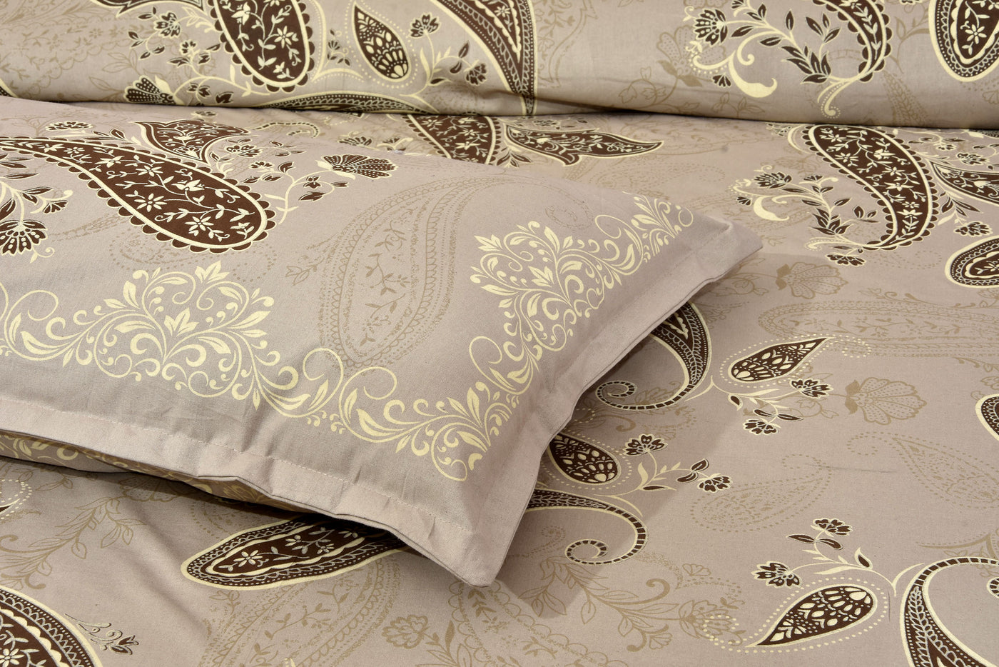 Pure Cotton King Size Bedsheet for Thick Mattress 