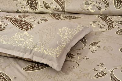 Pure Cotton King Size Bedsheet for Thick Mattress 
