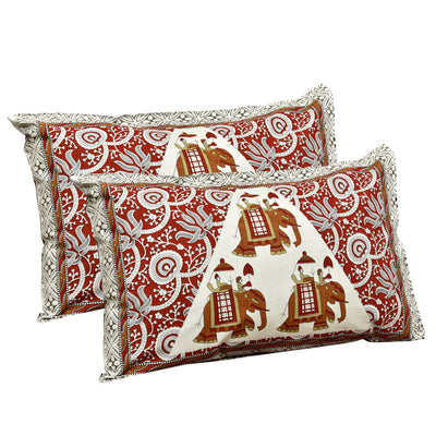 Braise Premium | Full Size 95 x 108 in | 100% Pure Cotton | Double Bedsheet with 2 Pillow Covers (KSH02)