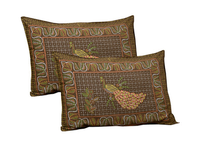 2 Pillow covers with Bedsheet
