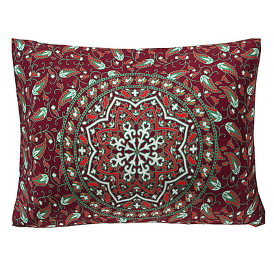Braise Premium |100% Pure Cotton | Single Bedsheet with 1 Pillow Cover (SNBR01)