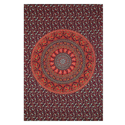 Braise Premium |100% Pure Cotton | Single Bedsheet with 1 Pillow Cover (SNBR01)