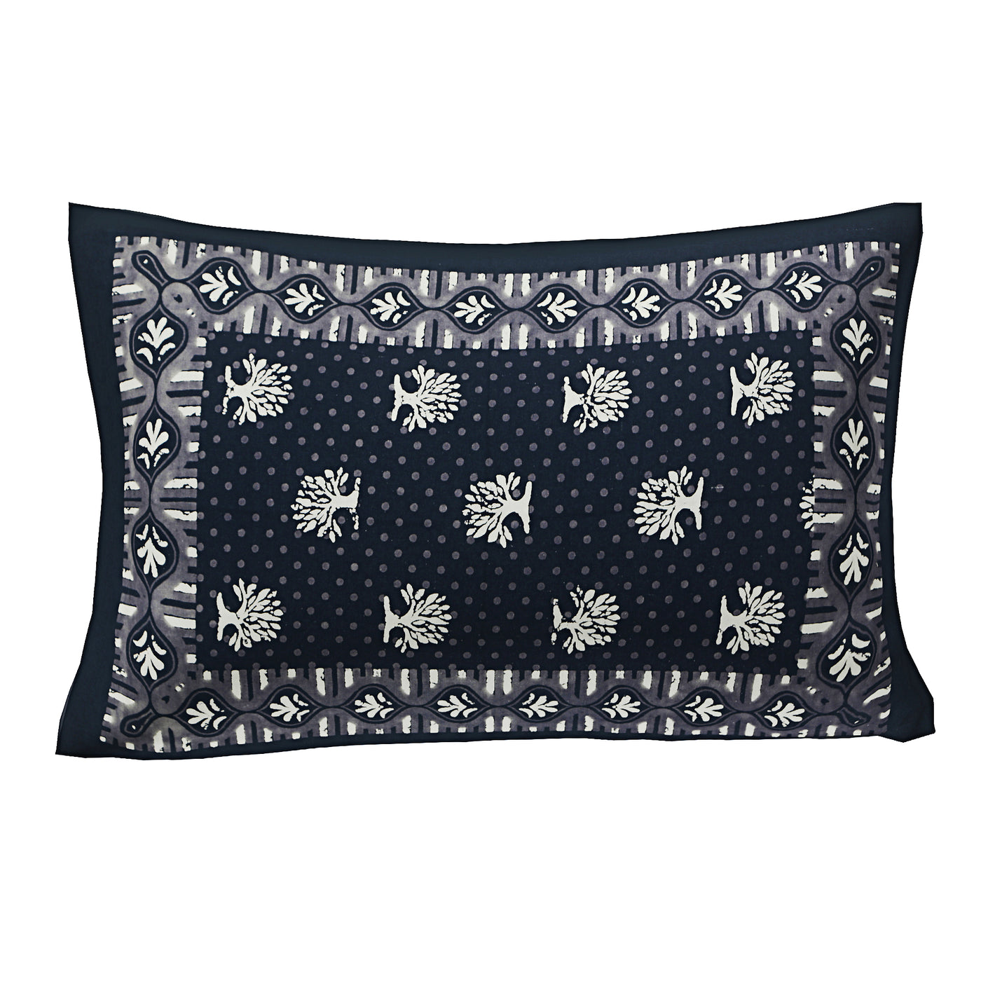 Braise Premium |100% Pure Cotton | Single Bedsheet with 1 Pillow Cover (SNDK01)