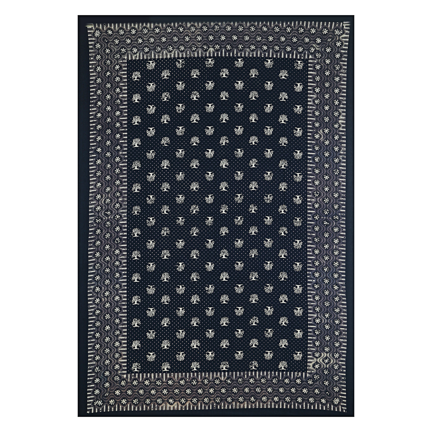 Braise Premium |100% Pure Cotton | Single Bedsheet with 1 Pillow Cover (SNDK01)