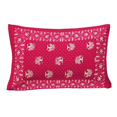 Braise Premium |100% Pure Cotton | Single Bedsheet with 1 Pillow Cover (SNDK01)