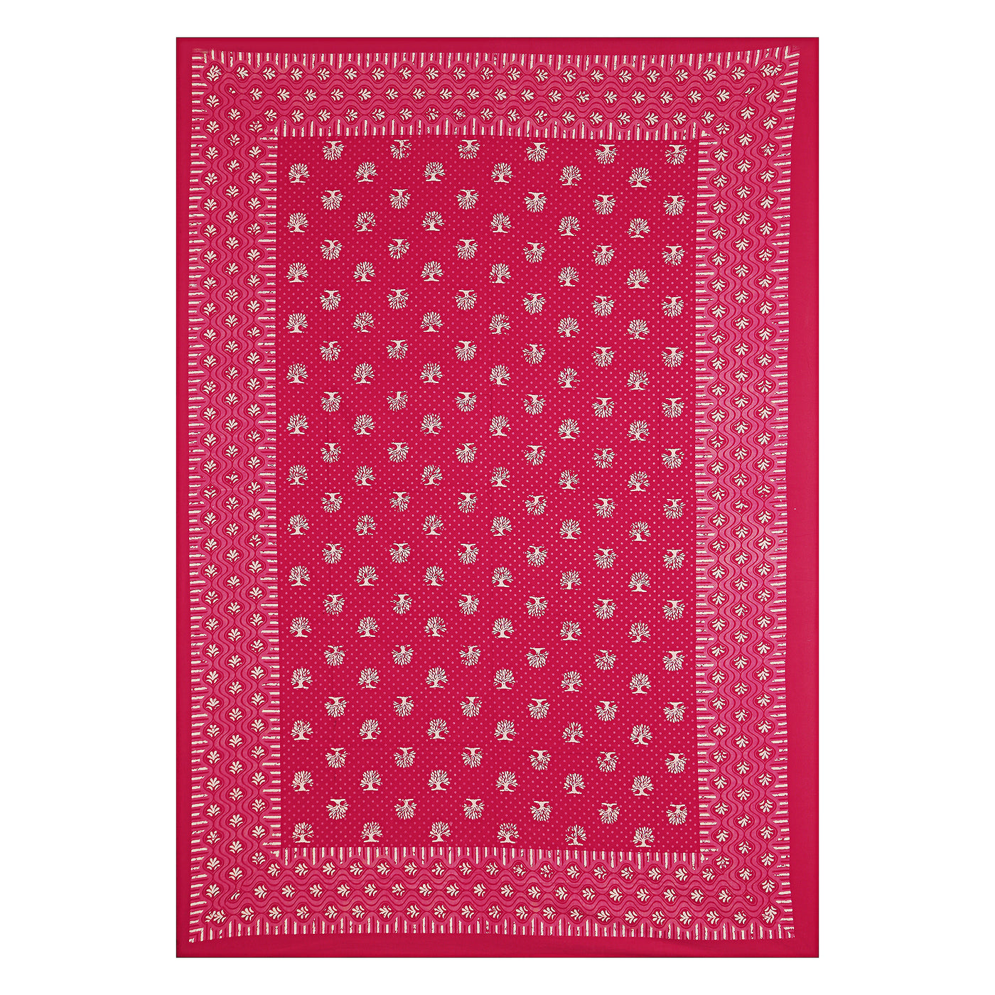 Braise Premium |100% Pure Cotton | Single Bedsheet with 1 Pillow Cover (SNDK01)