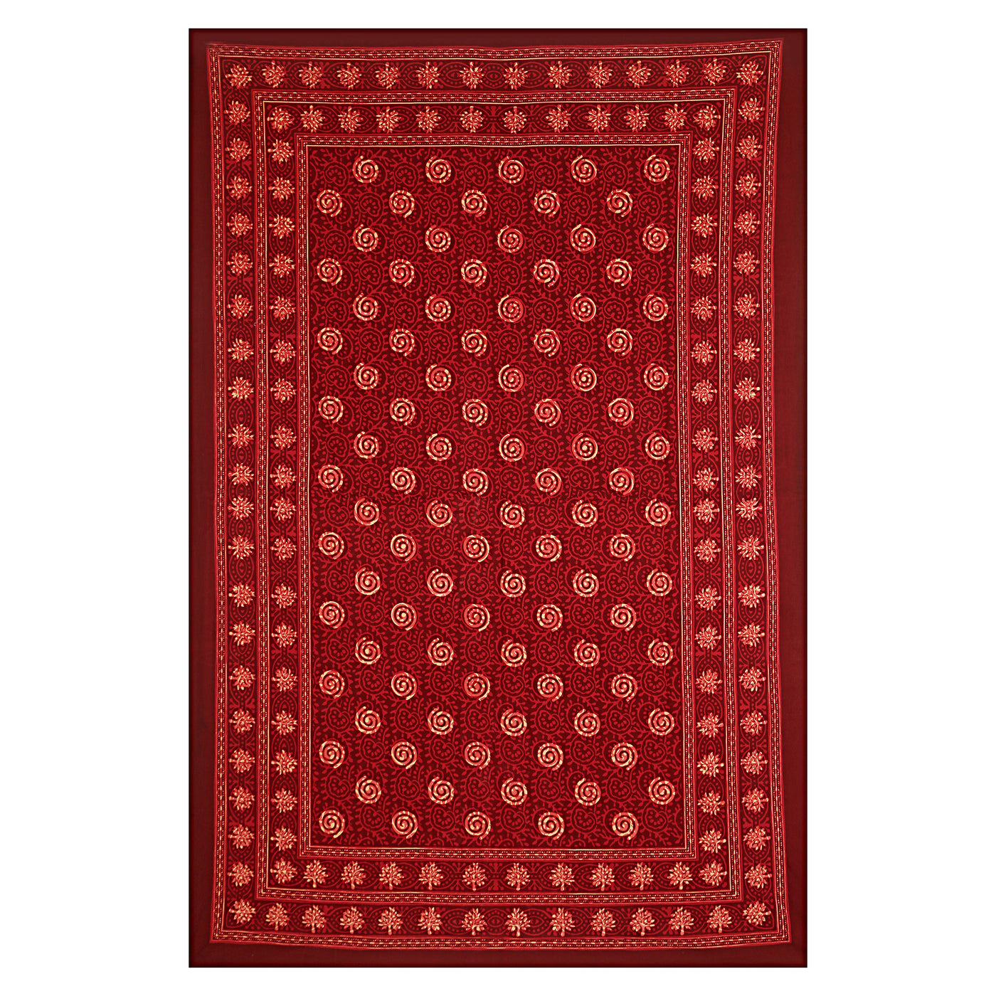 Braise Premium |100% Pure Cotton | Single Bedsheet with 1 Pillow Cover (SNDA01)