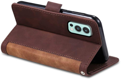 Oneplus Nord 2 Leather Wallet flip case cover with stand function