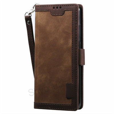Samsung Galaxy S21 Plus 360 degree protection leather wallet flip cover by excelsior