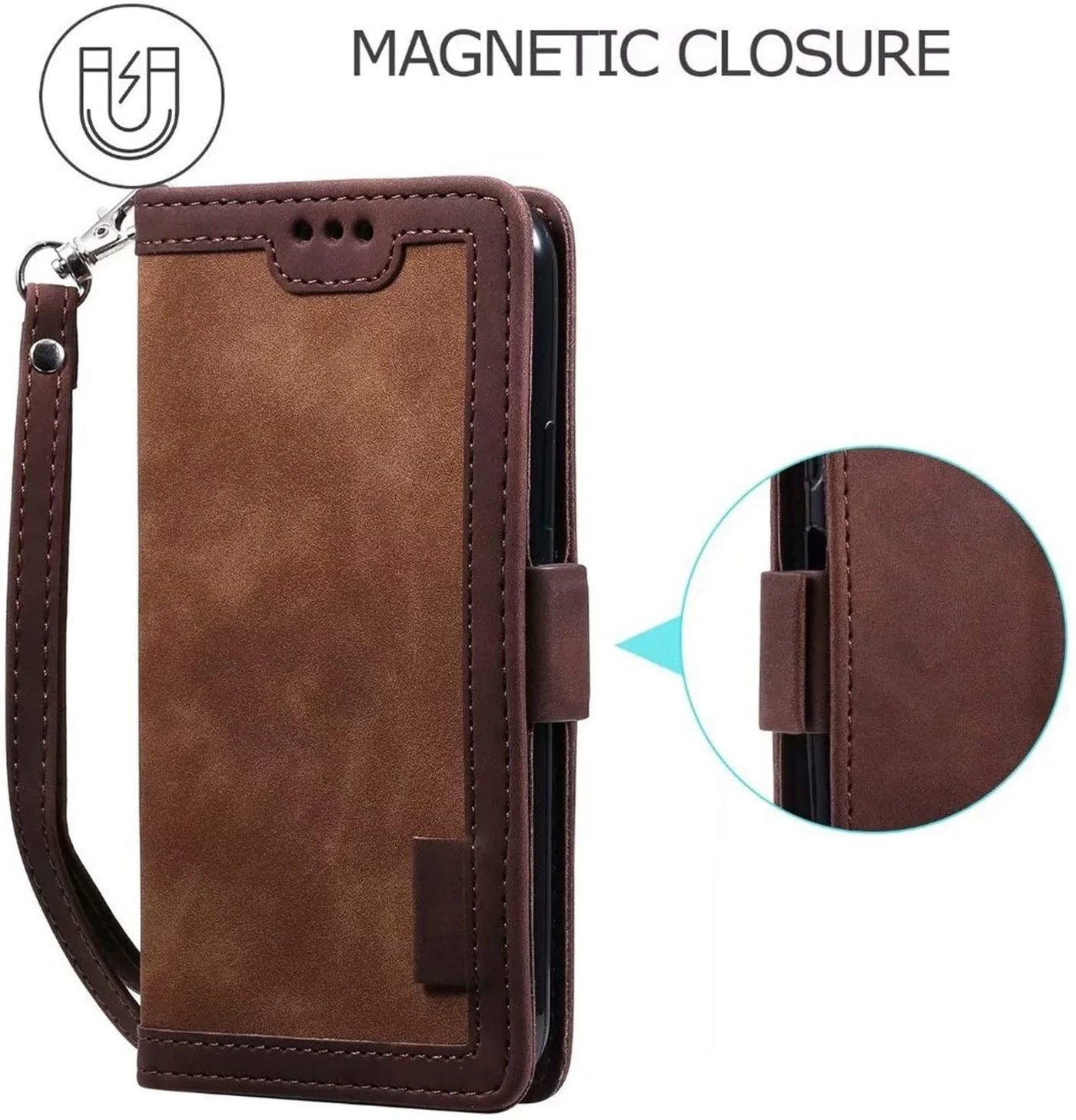 Vivo V23 Magnetic flip Wallet case cover