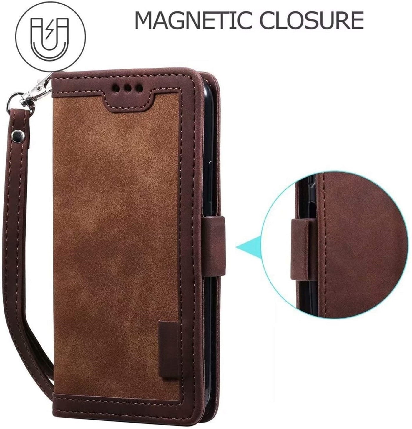 Samsung Galaxy S22 Ultra Magnetic flip Wallet case cover